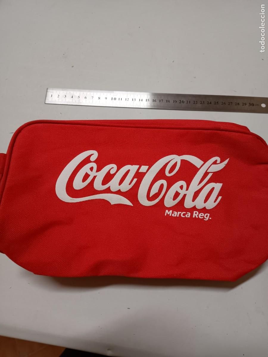 Coleccionismo de Coca-Cola y Pepsi: Neceser de tela COCA-COLA