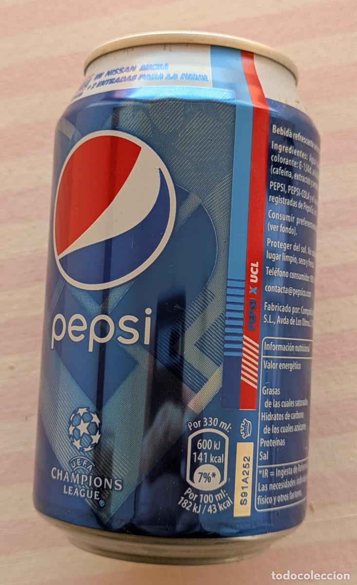 Coleccionismo de Coca-Cola y Pepsi: Pepsi. Lata vacia Champions League Madrid 19 Final