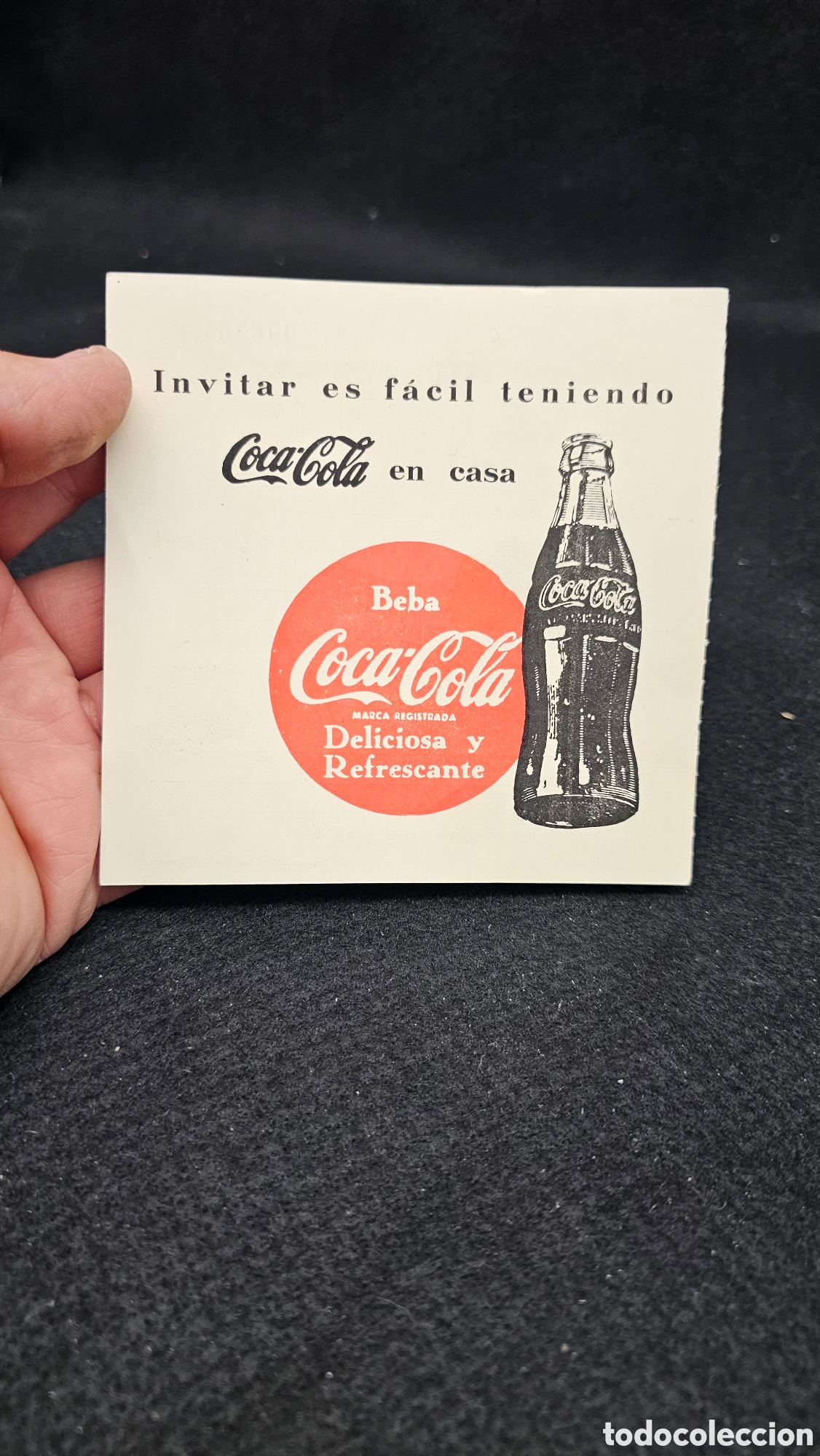 Coleccionismo de Coca-Cola y Pepsi: Antiguo vale por 4 botellas de Coca-Cola 1963