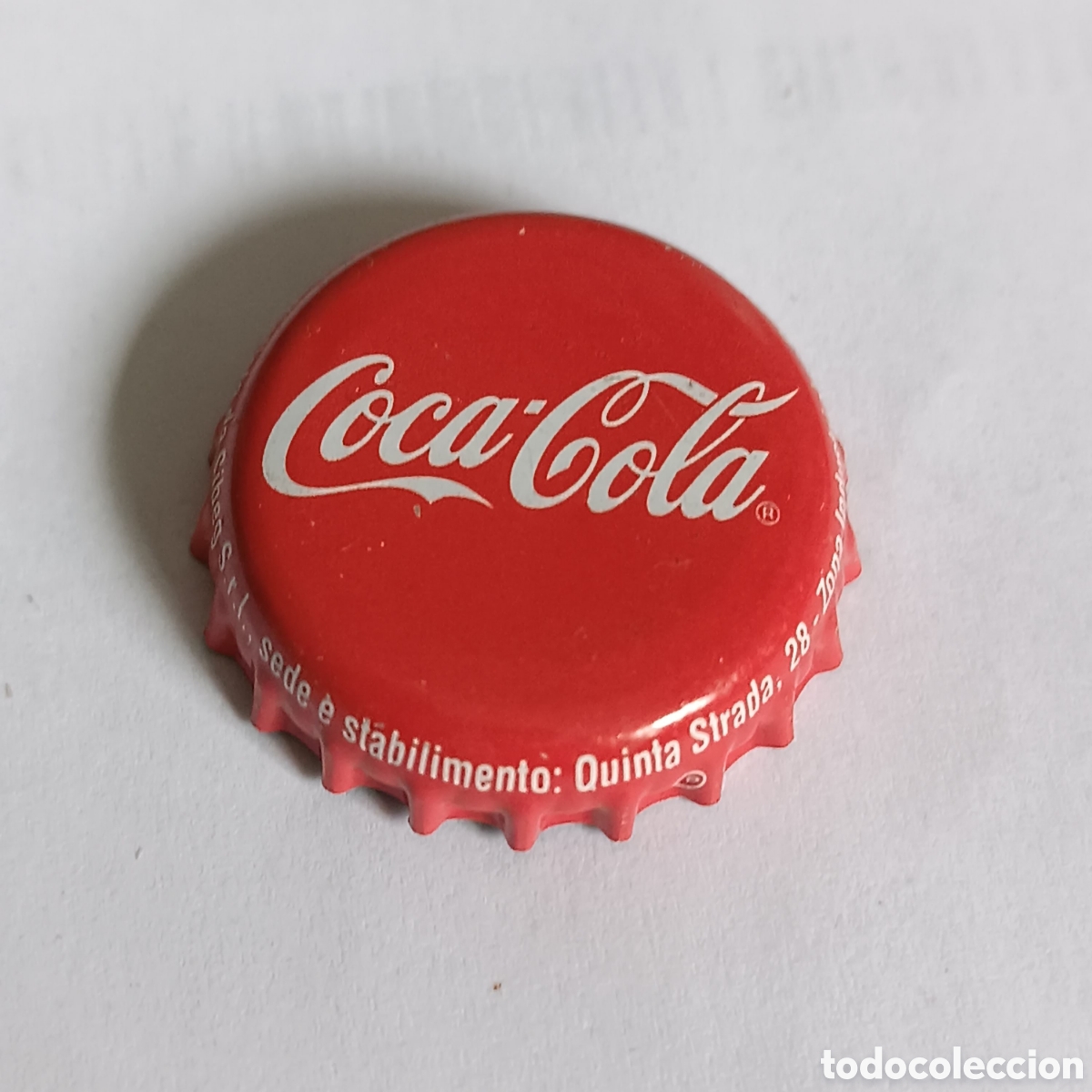 Coleccionismo de Coca-Cola y Pepsi: COCACOLA REFRESCOS(CATANIA, ITALIA). CHAPA - TAPA - CORONA - CAPS- TAPON - GORRA. CROWN