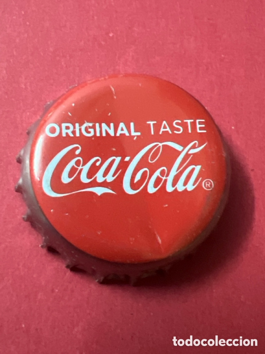 Coleccionismo de Coca-Cola y Pepsi: T4/X34/J2. CHAPA COCACOLA Original Taste