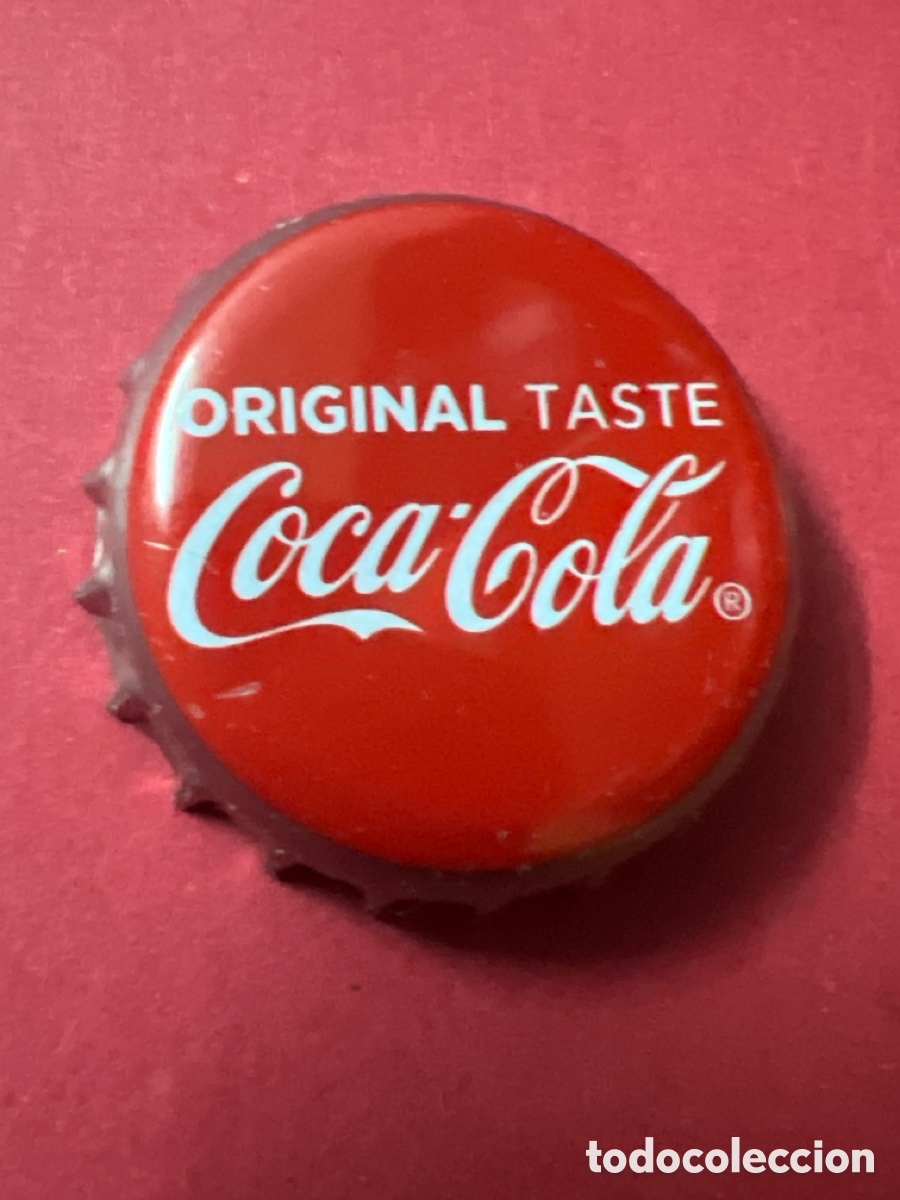 Coleccionismo de Coca-Cola y Pepsi: T4/X34/J3. CHAPA COCACOLA Original Taste