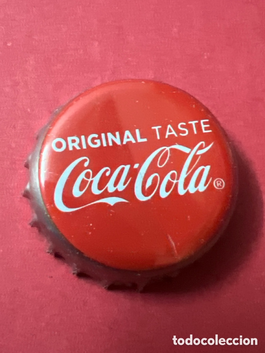 Coleccionismo de Coca-Cola y Pepsi: T4/X34/J4. CHAPA COCACOLA Original Taste