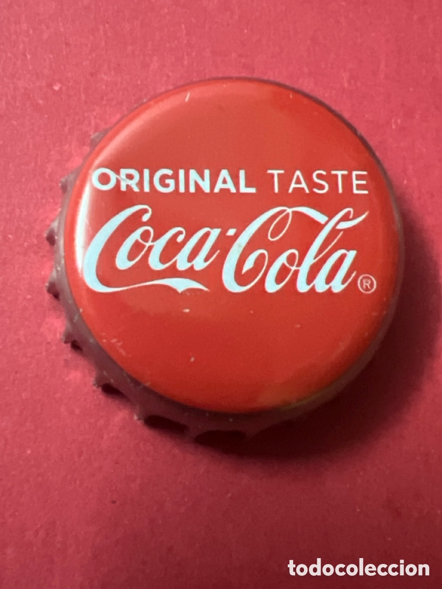Coleccionismo de Coca-Cola y Pepsi: T4/X34/J5. CHAPA COCACOLA Original Taste