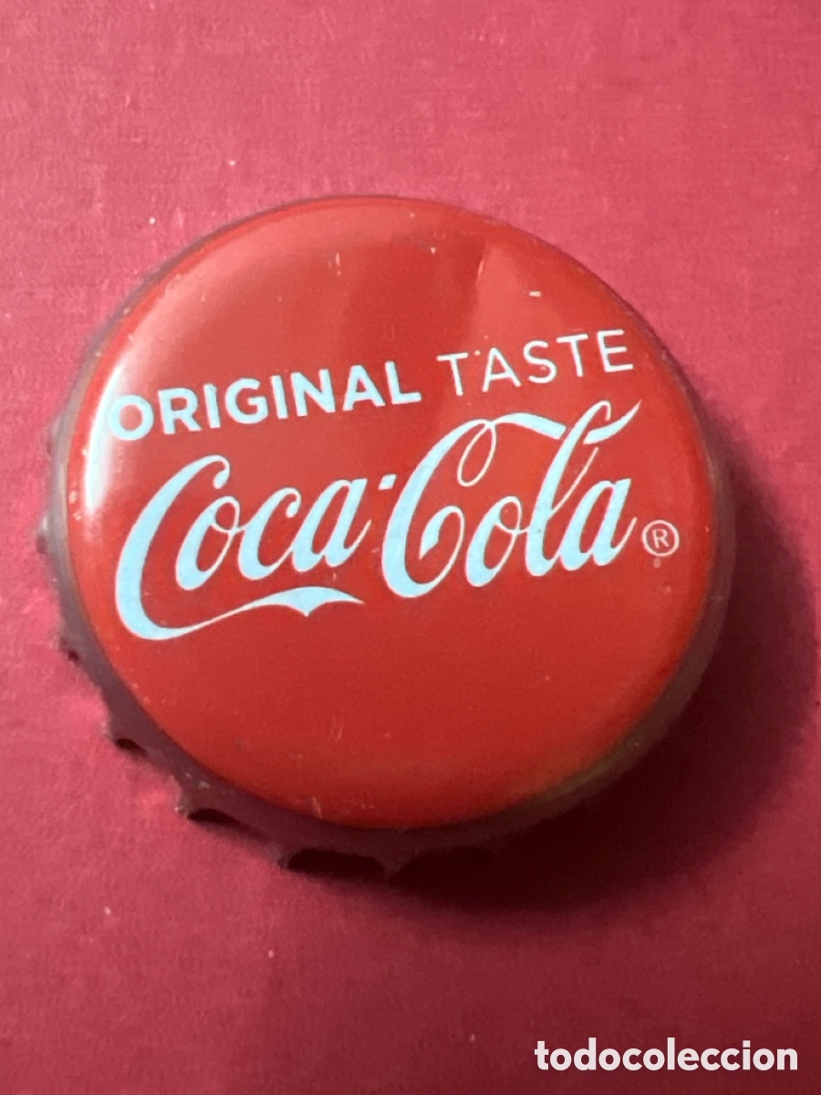 Coleccionismo de Coca-Cola y Pepsi: T4/X34/J6. CHAPA COCACOLA Original Taste