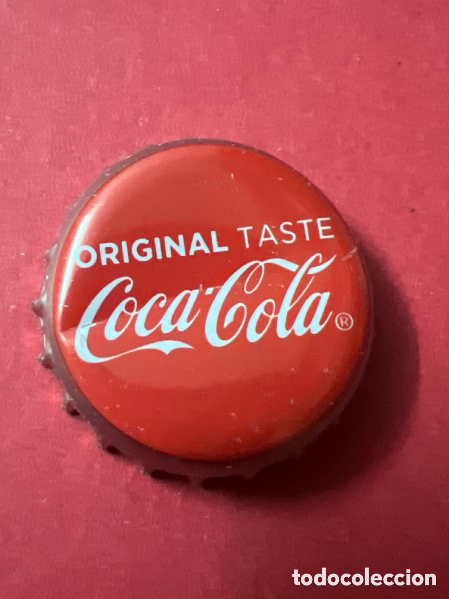 Coleccionismo de Coca-Cola y Pepsi: T4/X34/K3. CHAPA COCACOLA Original Taste
