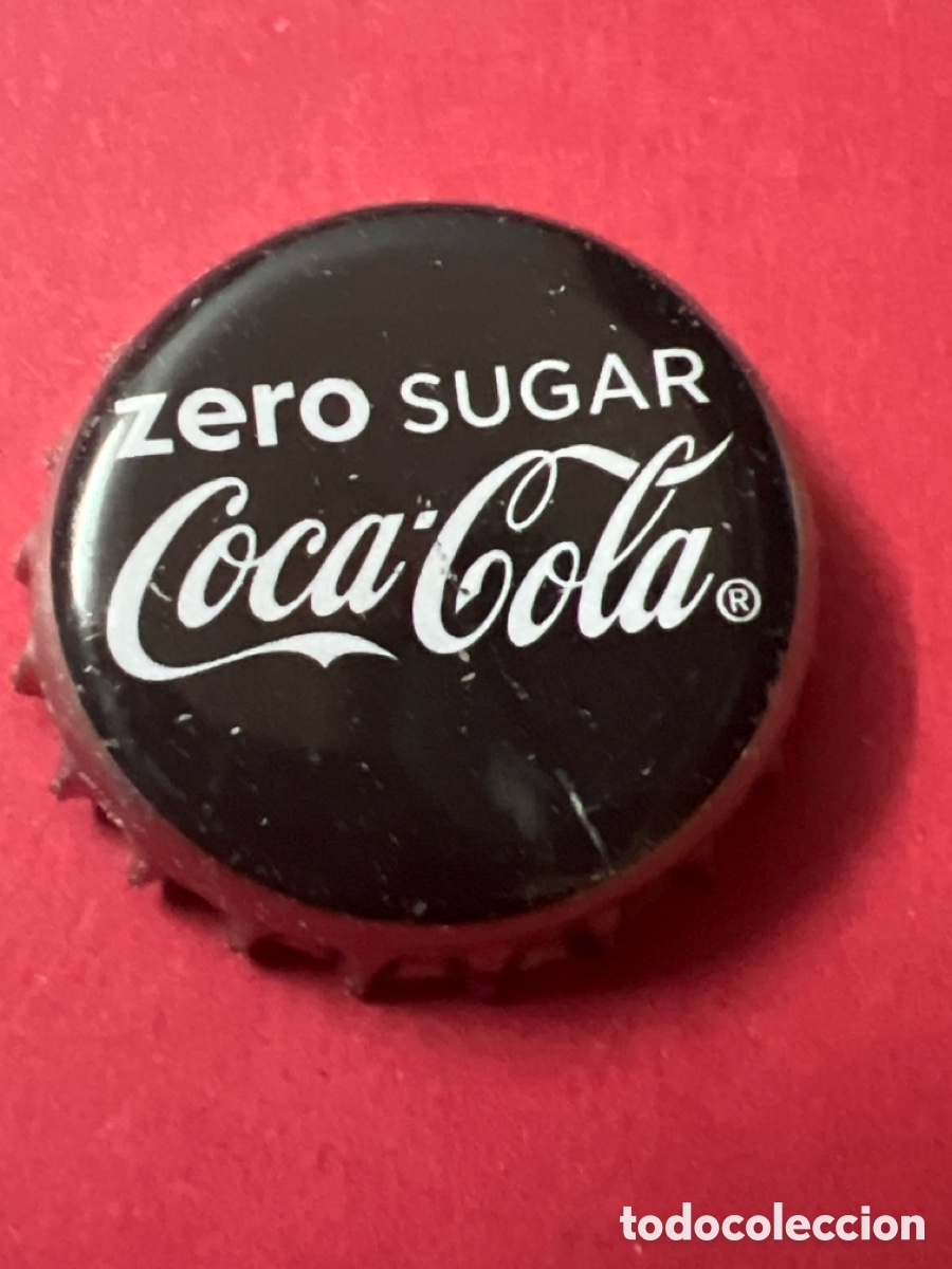 Coleccionismo de Coca-Cola y Pepsi: T4/X34/M3. CHAPAS TAPON CORONA CHAPA COCA COLA ZERO SUGAR