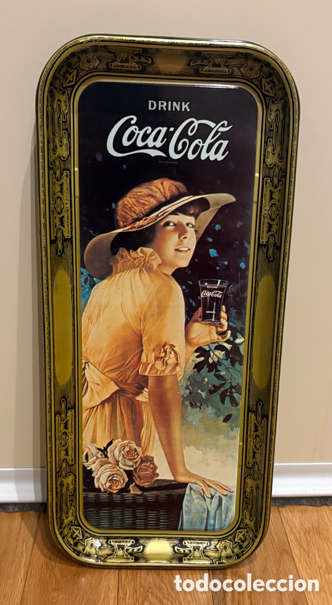 Coleccionismo de Coca-Cola y Pepsi: BANDEJA COCA COLA ORIGINAL 1959 - 48,5x22 SUD&Aacute;FRICA