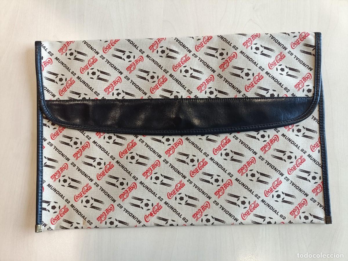 Coleccionismo de Coca-Cola y Pepsi: CARPETA CARTERA GUARDADOCUMENTOS - COCA COLA - MUNDIAL 82 F&Uacute;TBOL ESPA&Ntilde;A - COKE