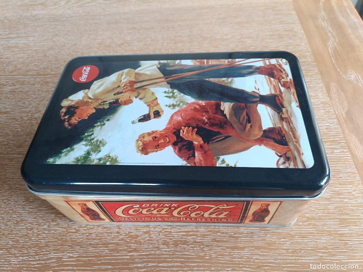 Coleccionismo de Coca-Cola y Pepsi: CAJA DE LATA - COCA COLA - COKE - Foto 2