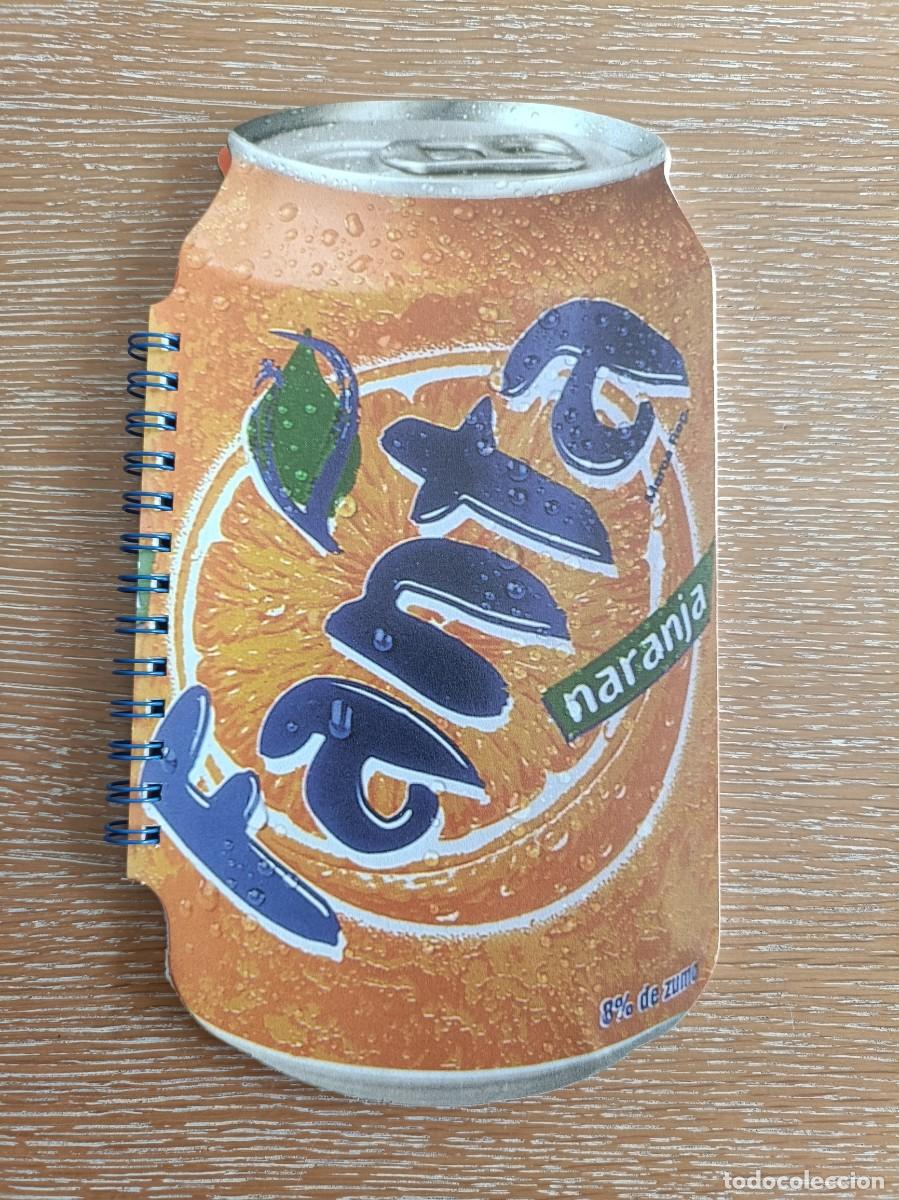 Coleccionismo de Coca-Cola y Pepsi: BLOCK CUADERNO CON FORMA DE LATA - FANTA DE NARANJA - COCA COLA - COKE