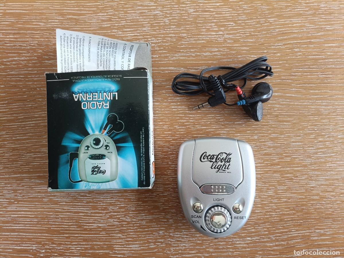 Coleccionismo de Coca-Cola y Pepsi: RADIO LINTERNA - DISFRUTA COCA COLA LIGHT - COKE