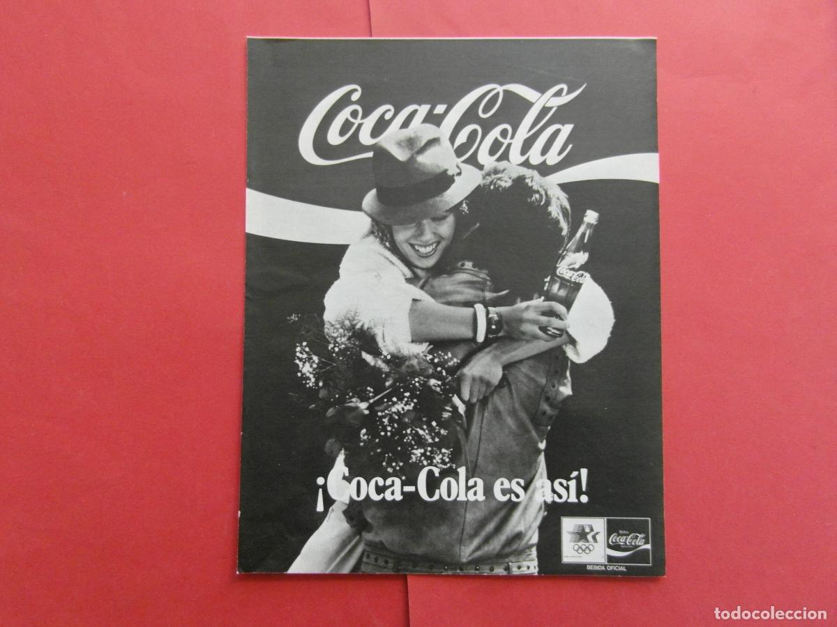 Coleccionismo de Coca-Cola y Pepsi: PUBLICIDAD 1984 - COCA COLAES ASI