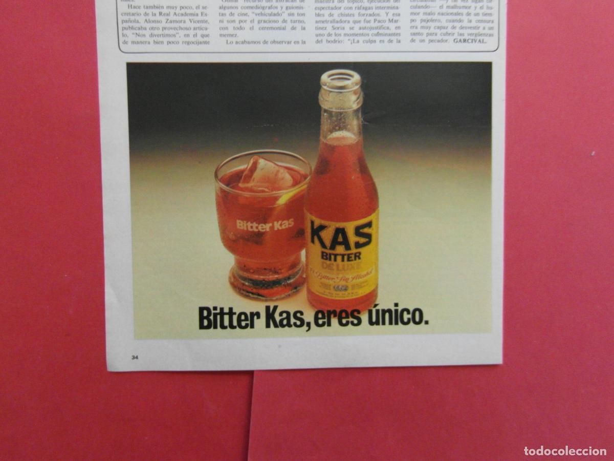 Coleccionismo de Coca-Cola y Pepsi: PUBLICIDAD 1983 - KAS BITTER