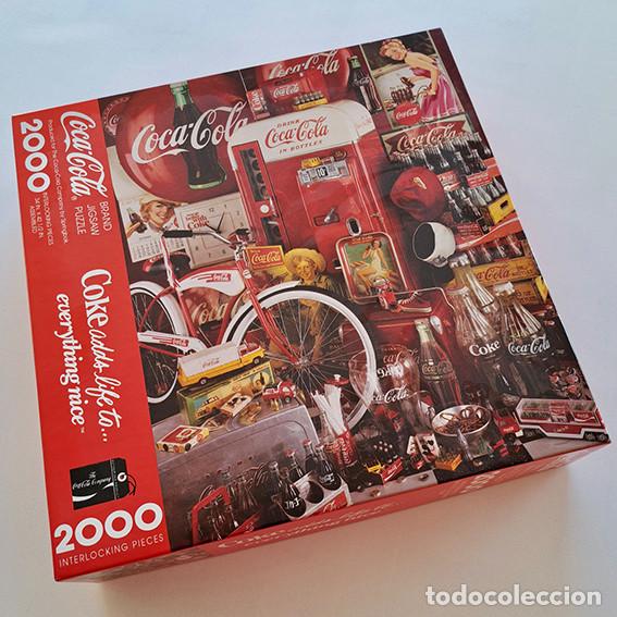 Coleccionismo de Coca-Cola y Pepsi: Puzle Coca-cola 2000 piezas