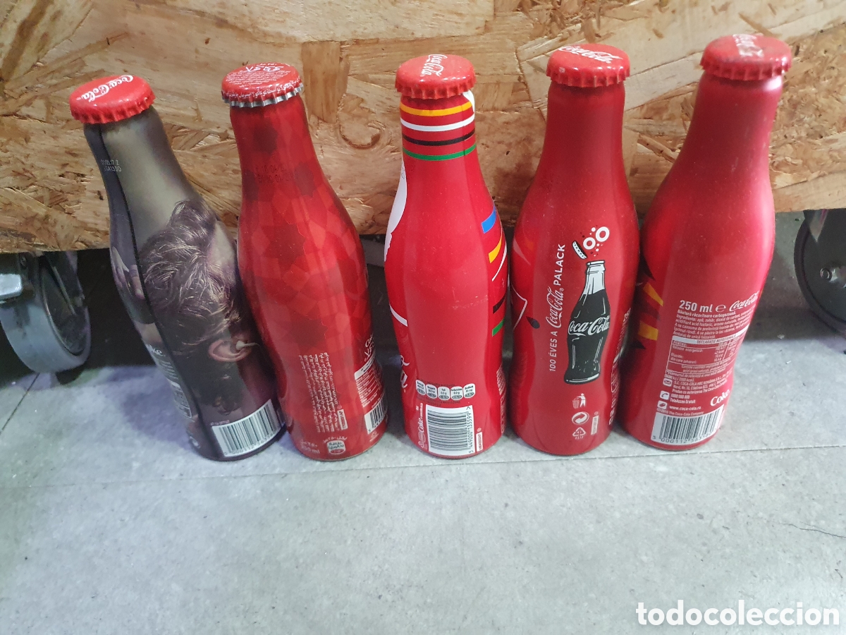 Coleccionismo de Coca-Cola y Pepsi: Lote de botellas de Coca Cola variadas. (L114) - Foto 2