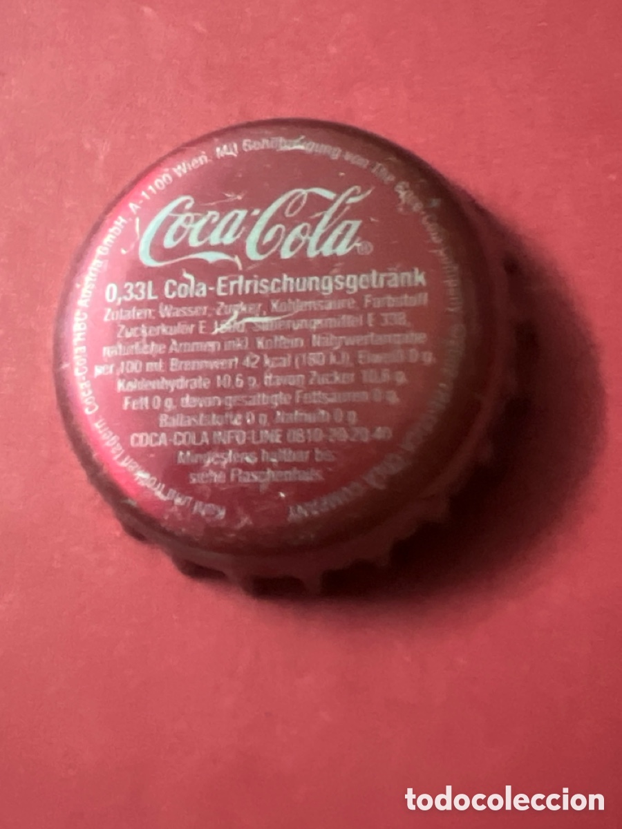 Coleccionismo de Coca-Cola y Pepsi: T4/X46/F3. CHAPA COCA COLA