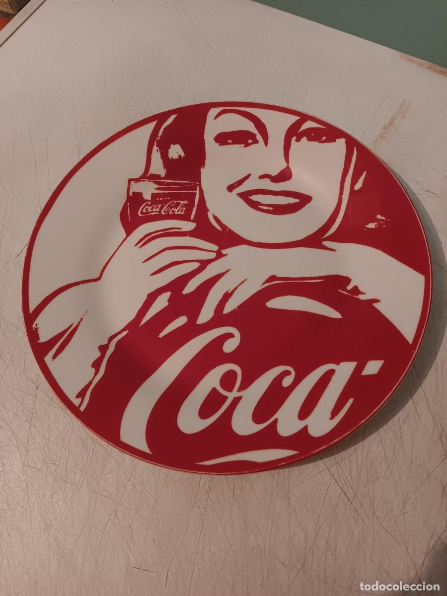 Coleccionismo de Coca-Cola y Pepsi: Plato 24cm colecci&oacute;n dise&ntilde;o Coca-Cola