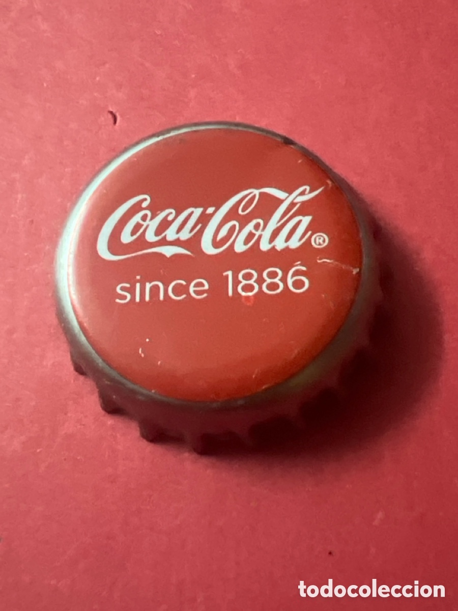 Coleccionismo de Coca-Cola y Pepsi: T4/X45/O6. CHAPA REFRESCO COCA-COLA SINCE 1886 - B&Eacute;LGICA