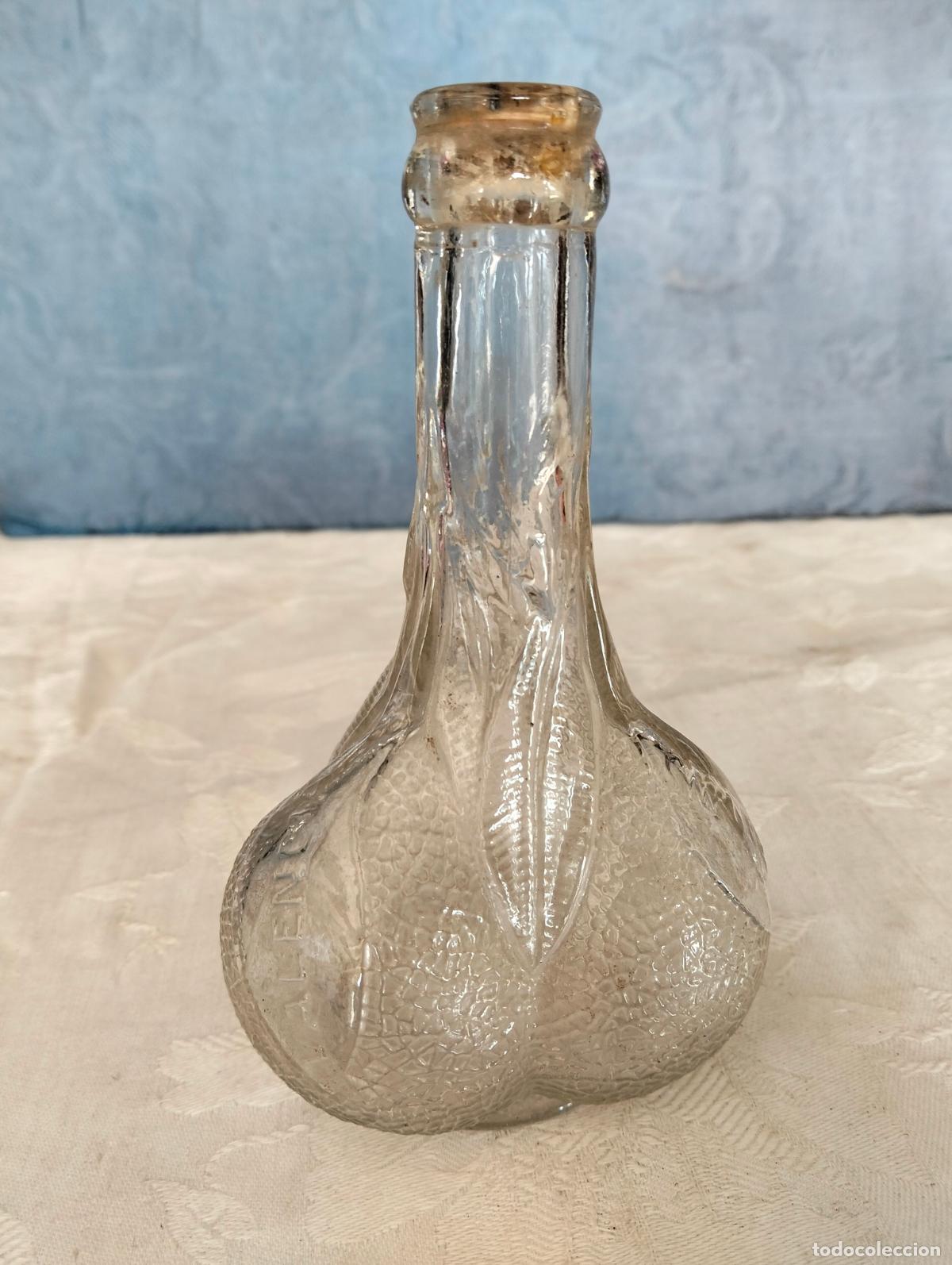 Coleccionismo de Coca-Cola y Pepsi: Botella de trinaranjus antigua Trina cristal transparente Dr Trigo bebida refresco a&ntilde;os 40