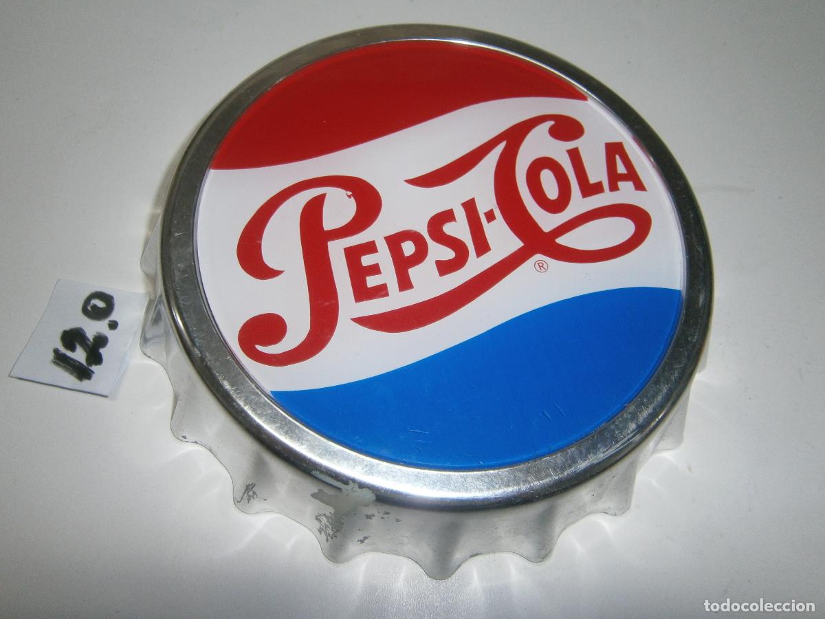 Coleccionismo de Coca-Cola y Pepsi: ANTIGUA TAPA PEPSI COLA +- 20 CM