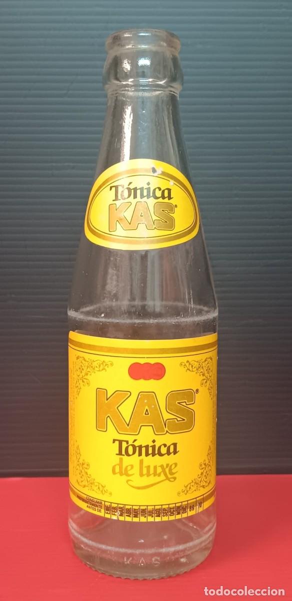 Coleccionismo de Coca-Cola y Pepsi: ANTIGUA BOTELLA REFRESCO KAS TONICA DE LUXE A&Ntilde;O 1989/1990