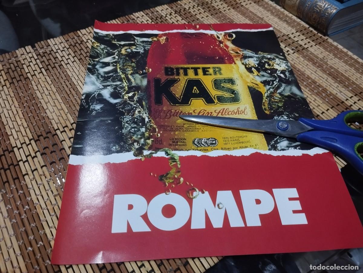 Collectionnisme de Coca-Cola et Pepsi: BITTER KAS SIN ALCOHOL ANUNCIO PUBLICIDAD REVISTA 1992