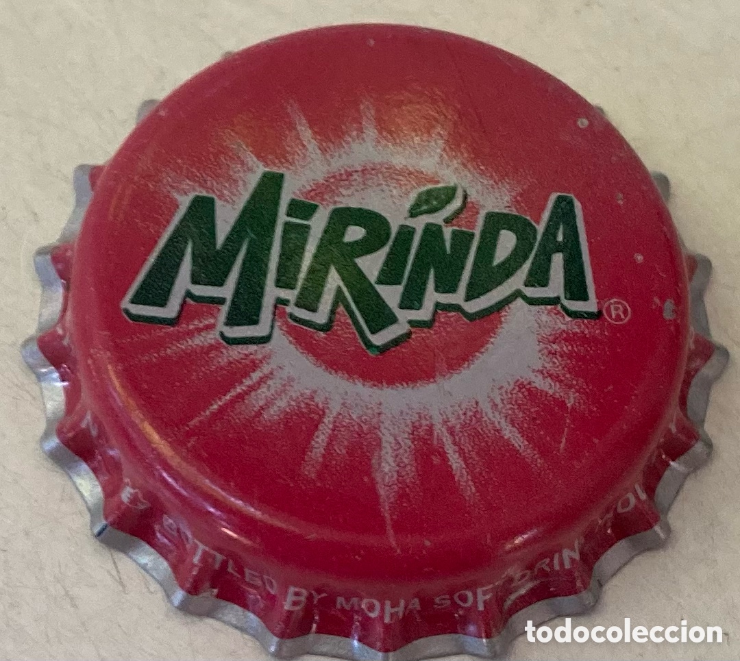 Collectionnisme de Coca-Cola et Pepsi: ANTIGUO TAP&Oacute;N CORONA CHAPA BOTTLE CAP CAPSULE REFRESCO MIRINDA (2).ETHIOPIA ---LOTE N. 28--CARMANJO