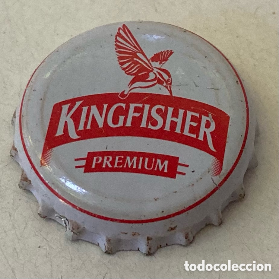 Coleccionismo de Coca-Cola y Pepsi: CHAPA TAP&Oacute;N CORONA BIRRA BIERE BEER CERVEZA BOTTLE CAP KINGFISHER (7).INDIA.--LOTE N. 2857-CARMANJO