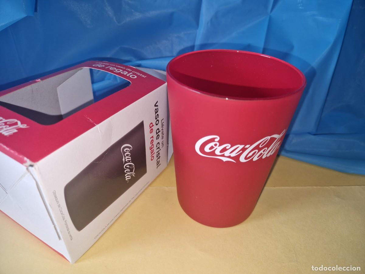Coleccionismo de Coca-Cola y Pepsi: VASO DE CRISTAL PUBLICIDAD COCA- COLA
