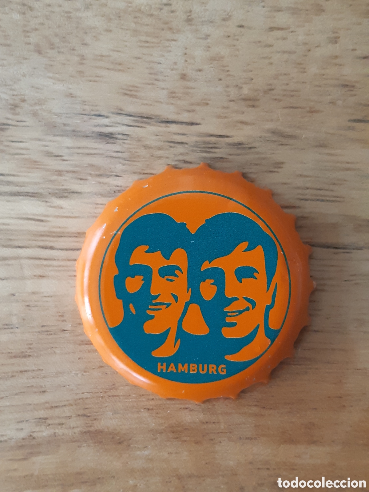 Coleccionismo de Coca-Cola y Pepsi: Corona chapa Fritz kola naranja