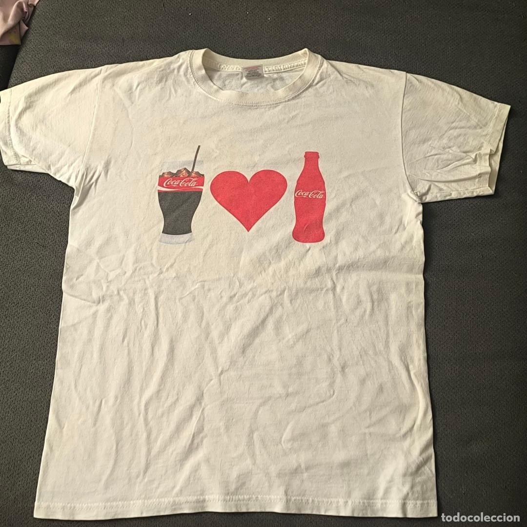 Coleccionismo de Coca-Cola y Pepsi: 001466MOD-Camiseta coca-cola - foster hollywood -2009 - talla S (I love cocacola)