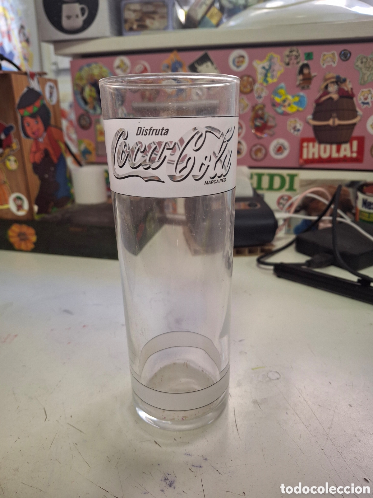 Coleccionismo de Coca-Cola y Pepsi: VASO TUBO PROMOCION COCA COLA COKE COCACOLA ESPA&Ntilde;A SPAIN A&Ntilde;OS 90