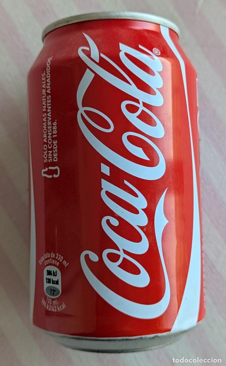 Coleccionismo de Coca-Cola y Pepsi: Lata Coca-Cola Comparte con Pedro. Vacia - Foto 3