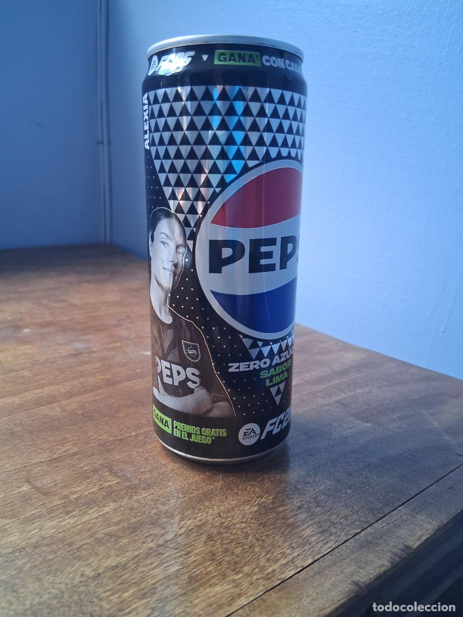 Coleccionismo de Coca-Cola y Pepsi: Lata de refresco PEPSI edici&oacute;n f&uacute;tbol juego videoconsola FC26