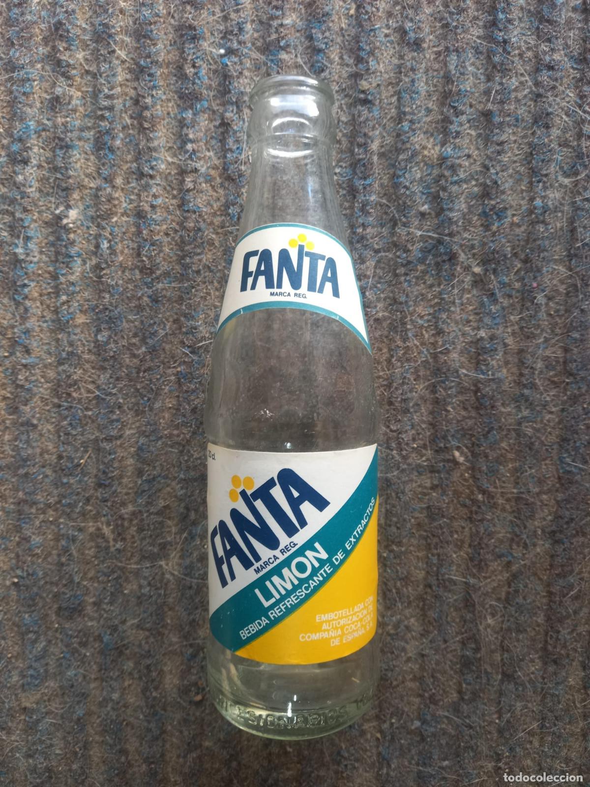 Coleccionismo de Coca-Cola y Pepsi: ANTIGUO ENVASE REFRESCO *FANTA* LIM&Oacute;N, 20 CL. ETIQUETA N&ordm; lote 32720749