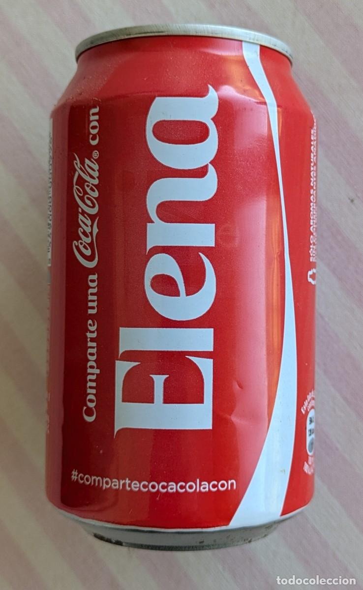 Coleccionismo de Coca-Cola y Pepsi: Lata Coca-Cola vacia. Comparte con Elena