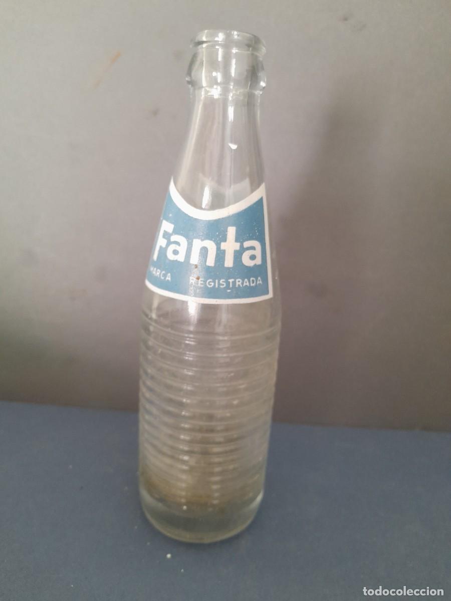 Coleccionismo de Coca-Cola y Pepsi: Antigua botella fanta, 19cm aprox