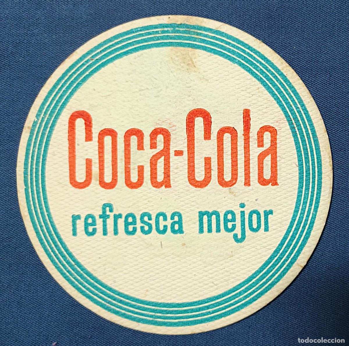 Coleccionismo de Coca-Cola y Pepsi: POSAVASOS COCA-COLA REFRESCA MEJOR