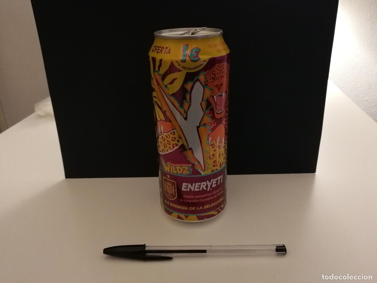 Coleccionismo de Coca-Cola y Pepsi: LATA VACIA - BOTE BEBIDA ENERGETICA ENERYETI MARACUYA WILDZ - BEBIDA OFICIAL SELECCION ESPA&Ntilde;OLA