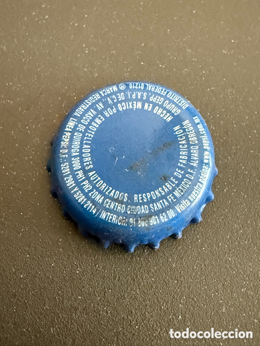Coleccionismo de Coca-Cola y Pepsi: Chapa. Refresco. PEPSI. M&Eacute;XICO - Foto 1
