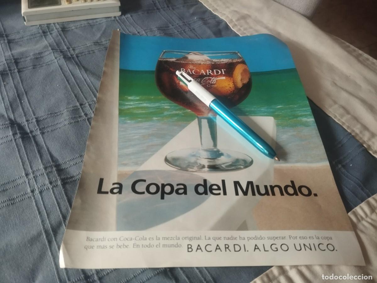 Coleccionismo de Coca-Cola y Pepsi: BACARDI COCA COLA ANUNCIO PUBLICIDAD REVISTA 1991
