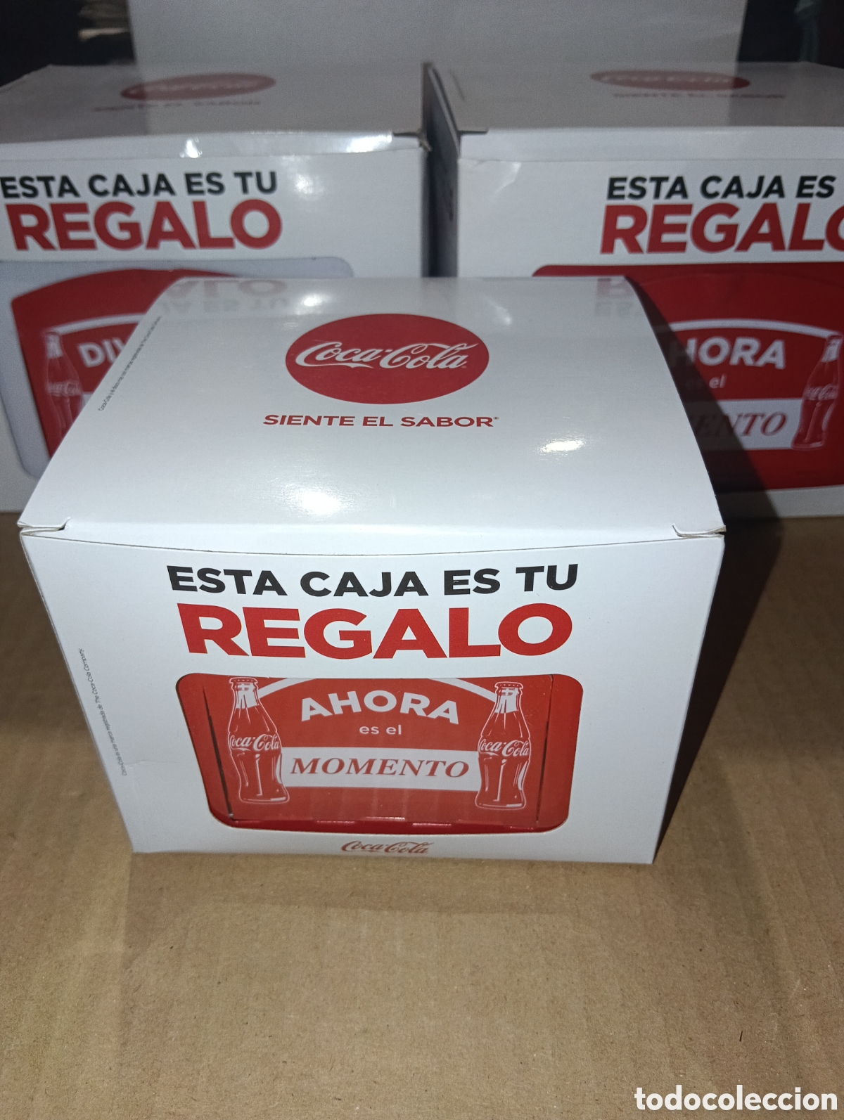 Coleccionismo de Coca-Cola y Pepsi: LOTE 3 CAJAS COCA COLA