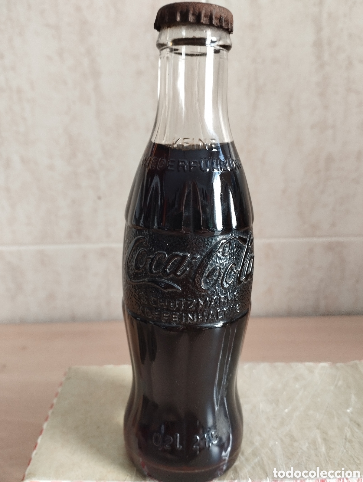 Coleccionismo de Coca-Cola y Pepsi: ANTIGUA BOTELLA COCA COLA COKE 0,2 L