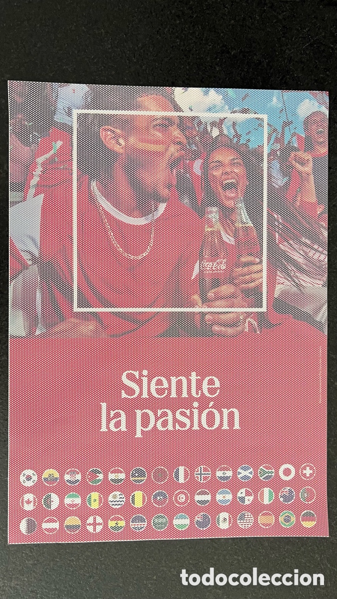 Coleccionismo de Coca-Cola y Pepsi: Cartel Adhesivo Coca Cola Mundial 2026