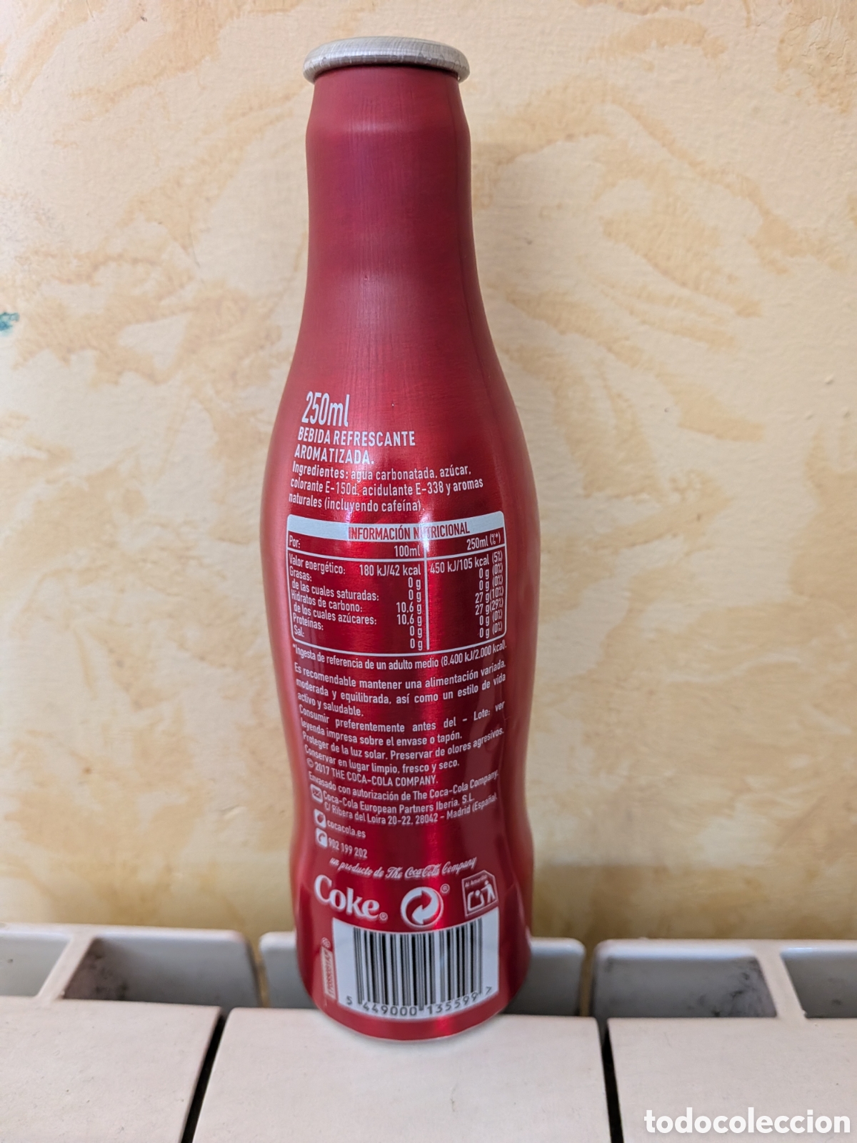 Coleccionismo de Coca-Cola y Pepsi: Botella de Coca-Cola con el Big-Ben - Foto 2