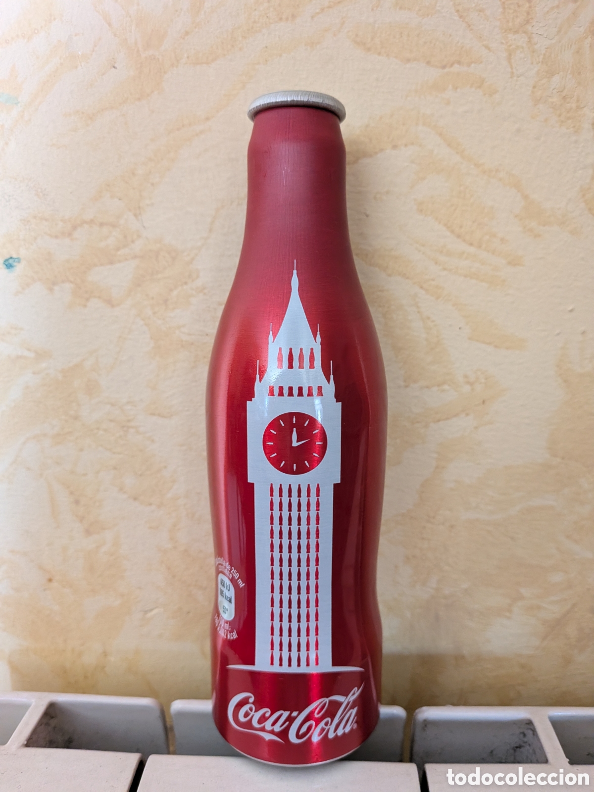 Coleccionismo de Coca-Cola y Pepsi: Botella de Coca-Cola con el Big-Ben