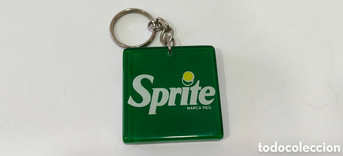 Coleccionismo de Coca-Cola y Pepsi: TODO UN CLASICO LLAVERO VINTAGE SPRITE VE RI TAS UNIVERSITA ( Material L Metraquilato )