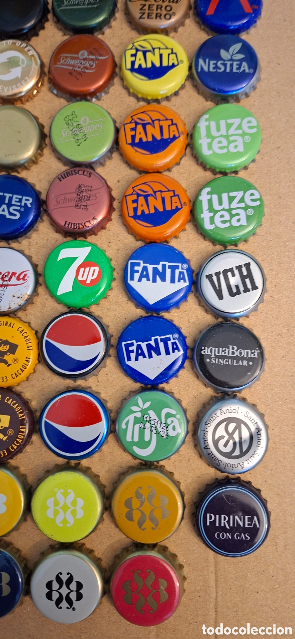 Coleccionismo de Coca-Cola y Pepsi: 101 chapas cerveza refrescos - Foto 7