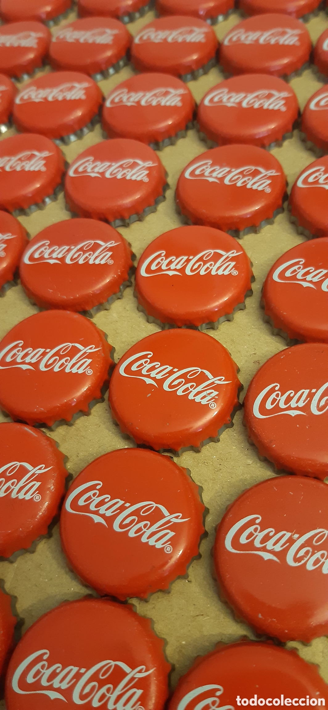 Coleccionismo de Coca-Cola y Pepsi: 100 chapas Coca Cola - Foto 3
